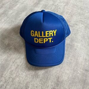 Gallery Dept. Blue and Yellow Trucker Hat